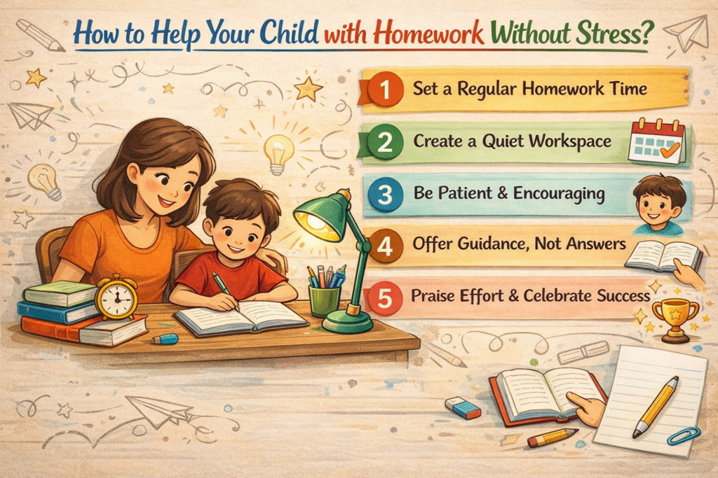 How to help your Child with Homework without Stress