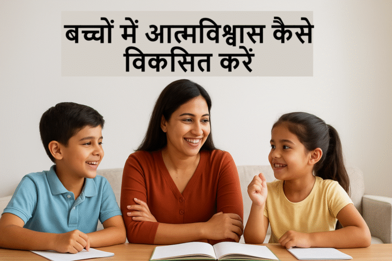 बच्चों में आत्मविश्वास कैसे विकसित करें