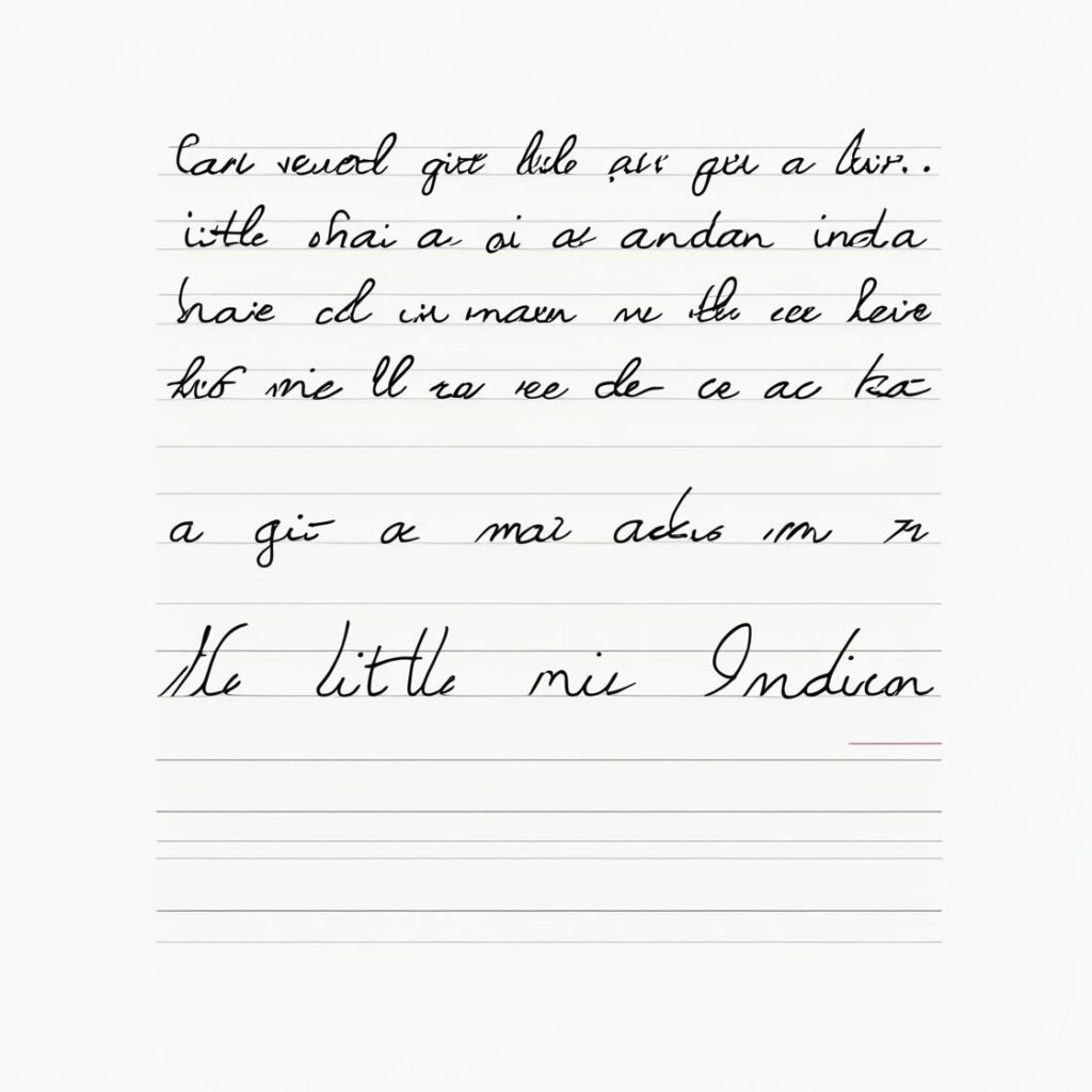 Good handwriting