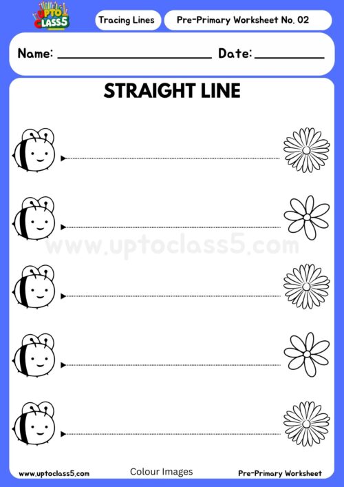 Tracing Lines - Worksheet No. 02 - image