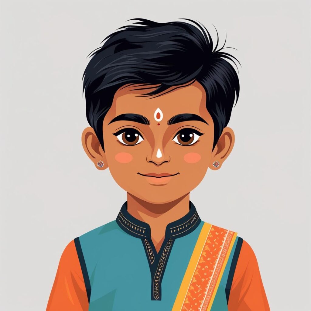 confident child
