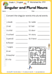 Grade 4 English Worksheet no. 3751