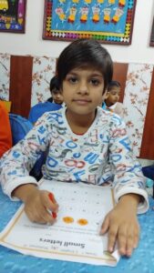 Anaya Sharma, K.G, Sanfort Play School, Ghaziabad