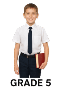 Image of a boy of class 5th