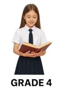 Image of a girl of 4th Class