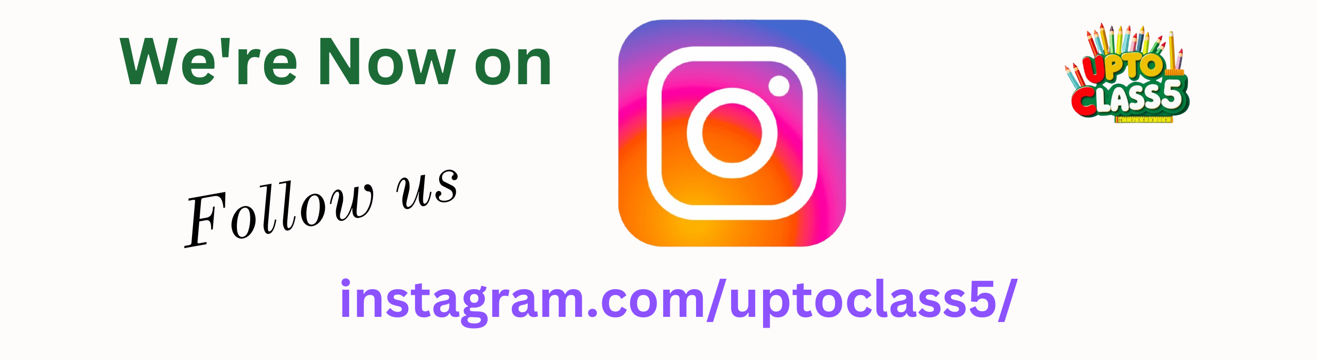 Instagram Announcement Banner