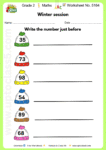 Grade 2 Maths Worksheet No 5164
