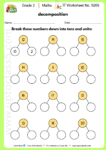 Grade 2 Maths Worksheet No. 5269