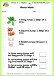 Grade 2 Maths Worksheet No. 5277