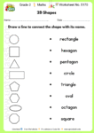 Grade 2 Maths Worksheet No. 5170