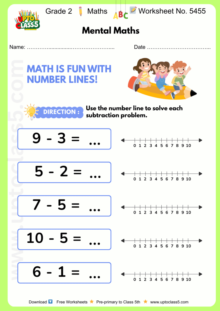 Grade 2 Worksheet No. 5455