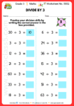 Grade 3 Maths Worksheet No 5552