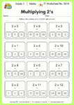 Grade 3 Maths Worksheet No. 5518