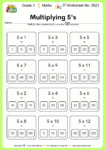 Grade 3 Maths Worksheet No. 5521